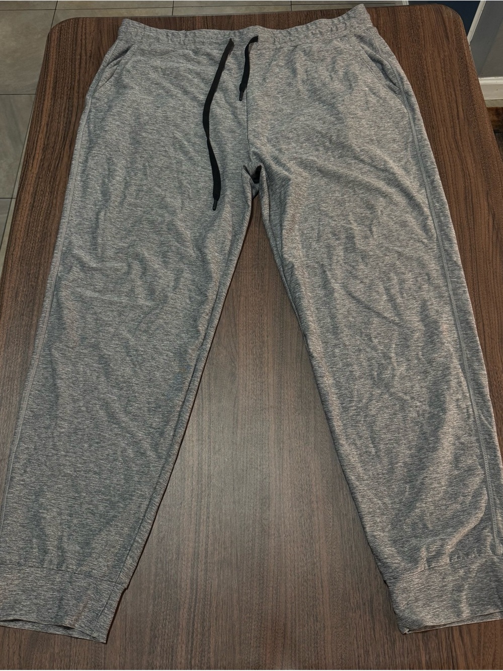 32 Degrees Men’s Gray Lounge Pants Drawstring Pockets Jersey Size XXL
